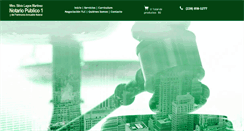 Desktop Screenshot of notaria1xalapa.com